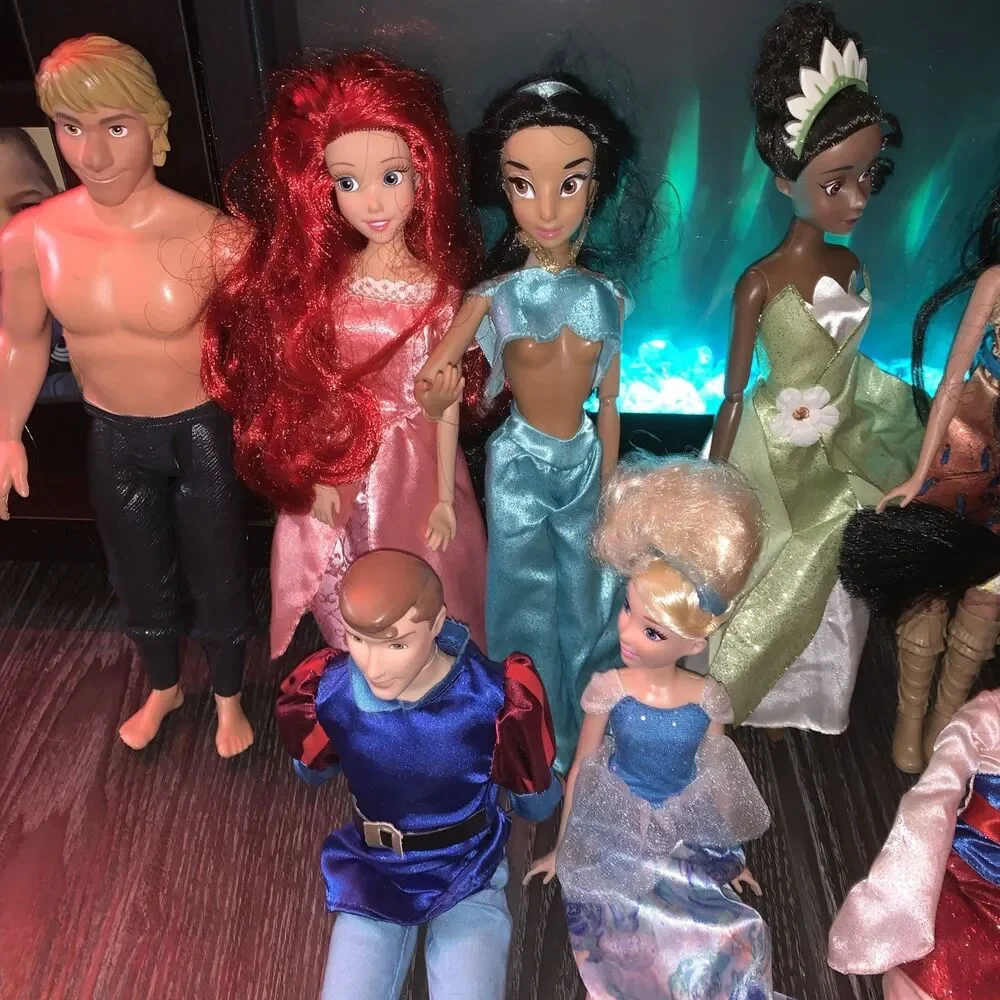 Disney Princess Dolls Lot of 13  Mattel - Picture 4 of 9